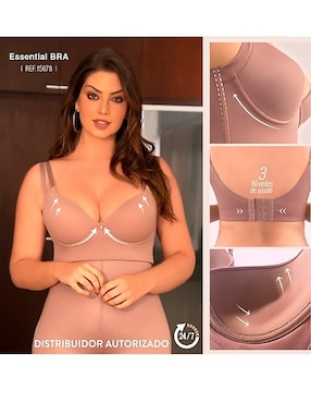 Faja tipo brassiere Fajate con compresión media para mujer