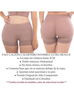 Faja tipo panty Fajate con compresión alta para mujer