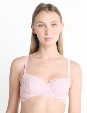 Brassiere Balconette Aerie Media Copa Para Mujer