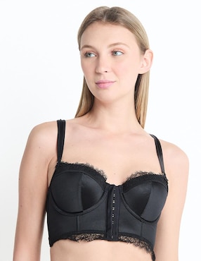 Brassiere Balconette Aerie Con Copa Push Up Para Mujer