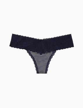 Tanga Aerie de algodón para mujer