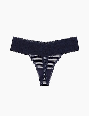 Tanga Aerie de algodón para mujer