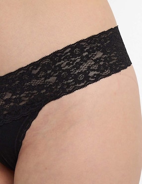Tanga Aerie de algodón para mujer