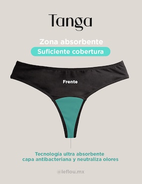 Panty menstrual Leflou flujo moderado