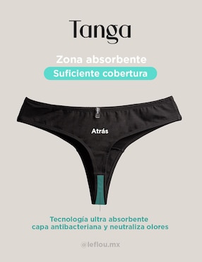 Panty menstrual Leflou flujo moderado