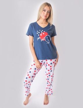 Conjunto pijama Twins para mujer
