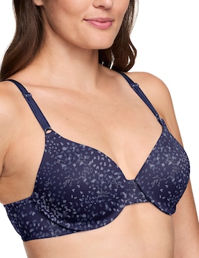 Brassiere demi Warner's copa preformada para mujer