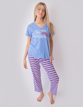 Conjunto pijama Twins para mujer