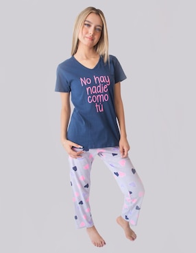 Conjunto pijama Twins para mujer