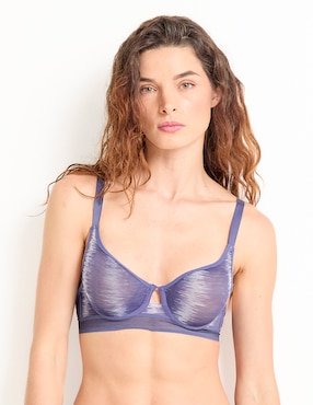 Brassiere demi Map con copa para mujer