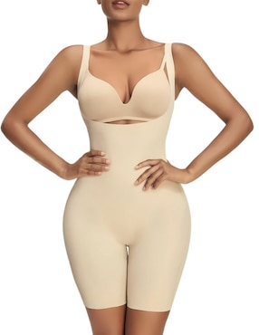 Faja colombiana Shapely con compresión media para mujer