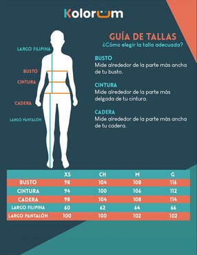 Uniforme Kolorum estilo relajado para mujer