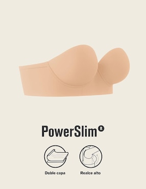Brassiere balconette Leonisa copa push up para mujer