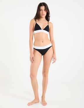 Brassiere triangle Calvin Klein para mujer