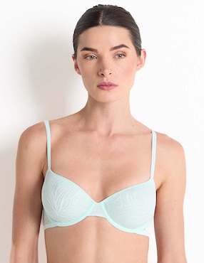 Brassiere demi Calvin Klein con copa para mujer