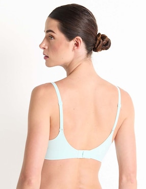 Brassiere plunge Calvin Klein copa preformada para mujer