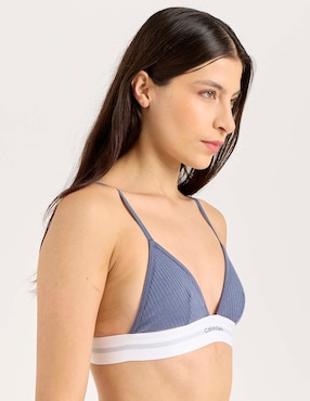 Brassiere triangle Calvin Klein para mujer