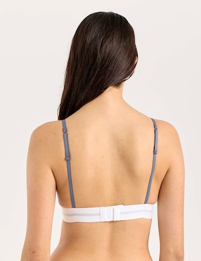 Brassiere triangle Calvin Klein para mujer