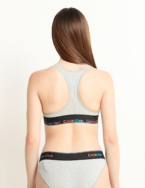 Top Calvin Klein escote cuadrado tirante espalda en T