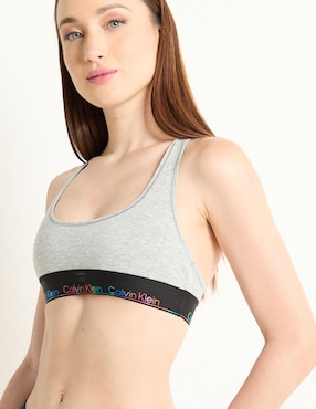 Top Calvin Klein escote cuadrado tirante espalda en T