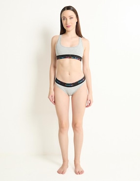 Top Calvin Klein escote cuadrado tirante espalda en T