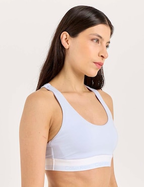 Brassiere deportivo Calvin Klein para mujer