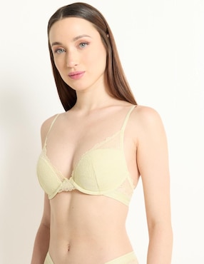 Brassiere demi Calvin Klein con copa para mujer