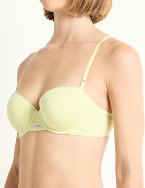 Brassiere demi Calvin Klein con copa para mujer