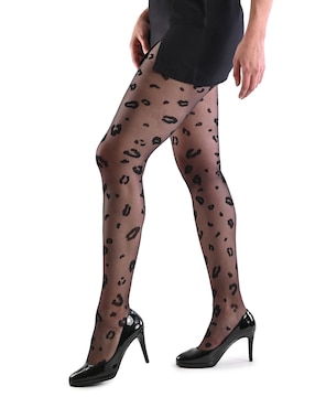 Pantimedias Myst estampada