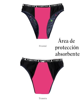 Panty menstrual Luna Segura flujo súper abundante