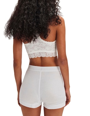 Bóxer Free People de algodón para mujer