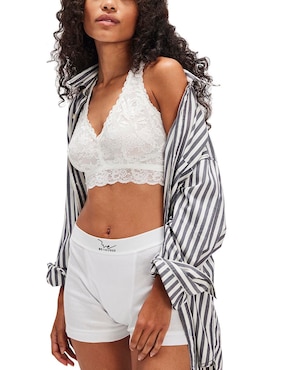Bóxer Free People de algodón para mujer