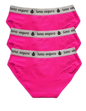 Set panty menstrual Luna Segura flujo abundante