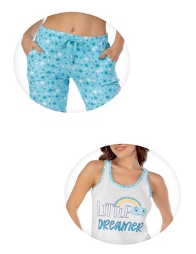 Conjunto pijama Whispers estrella para mujer