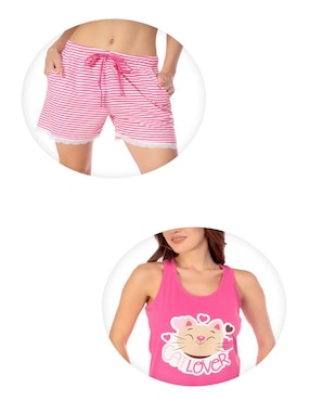 Conjunto pijama Whispers Cat Lover para mujer