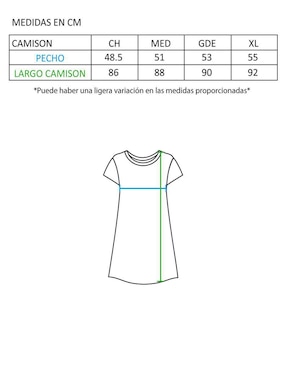 Camisón whispers de algodón