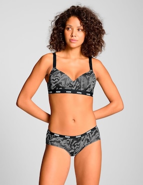 Brassiere deportivo Puma copa preformada para mujer