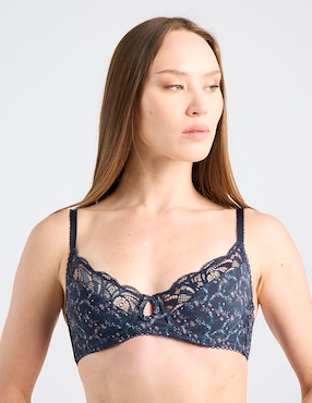Brassiere demi Map para mujer