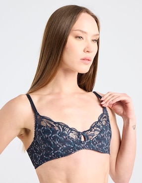 Brassiere demi Map para mujer