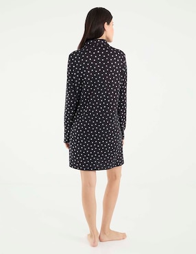Camisón Map estampado lunares
