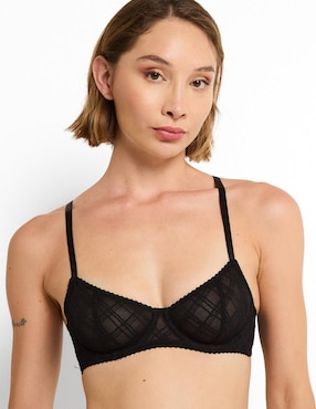 Brassiere demi Map para mujer