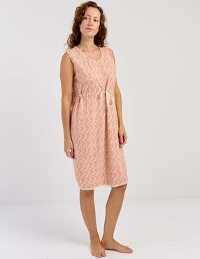 Camisón Lieb estampado floral de algodón
