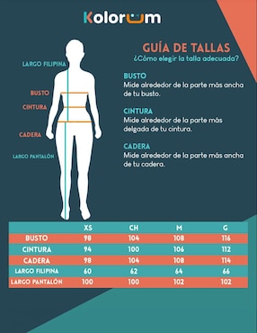 Uniforme Kolorum estilo relajado para mujer