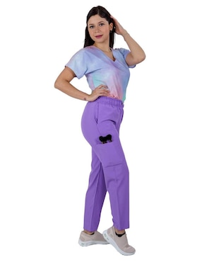 Uniforme Kolorum estilo relajado para mujer