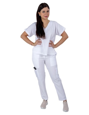 Uniforme Kolorum estilo relajado para mujer