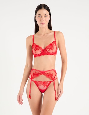 Brassiere balconette Bluebella copa preformada para mujer