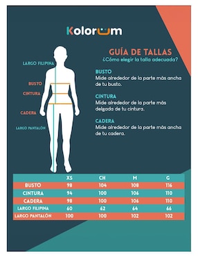Uniforme Kolorum estilo relajado para mujer