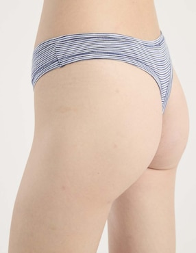 Tanga Aerie de algodón para mujer