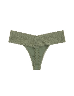 Tanga Aerie de algodón para mujer