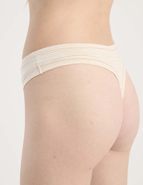 Tanga Aerie de algodón para mujer